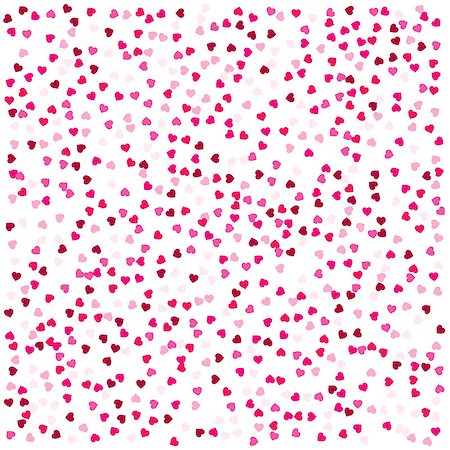 Abstract festive background with hearts for Valentine s Day. Vector illustration Stock Photo - Budget Royalty-Free & Subscription, Code: 400-08833746