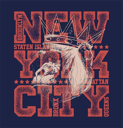 simsearch:400-08809479,k - New York City Typography Graphics, T-shirt design. vector illustration Foto de stock - Super Valor sin royalties y Suscripción, Código: 400-08833838