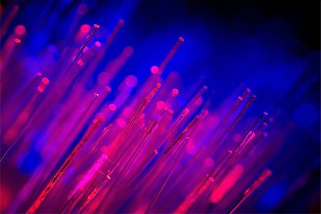 defocused abstract background of fiber optic cables Stock Photo - Budget Royalty-Free & Subscription, Code: 400-08864038
