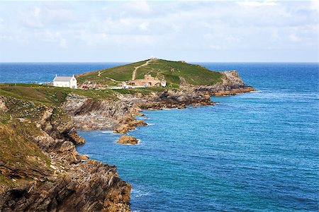 Beautiful coast Newquay in Cornwall, England Stock Photo - Budget Royalty-Free & Subscription, Code: 400-08863231