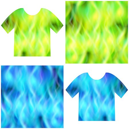 simsearch:400-08752377,k - Fire Seamless Background of Various Colors, Solid Wall of Blazing Blue and Green Flames, Colorful Tile Pattern for Your Design, Presented in Tank Tops. Eps10, Contains Transparencies. Vector Stockbilder - Microstock & Abonnement, Bildnummer: 400-08889705