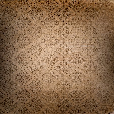 simsearch:400-06107660,k - Grunge style background with a Damask pattern Photographie de stock - Aubaine LD & Abonnement, Code: 400-08899123