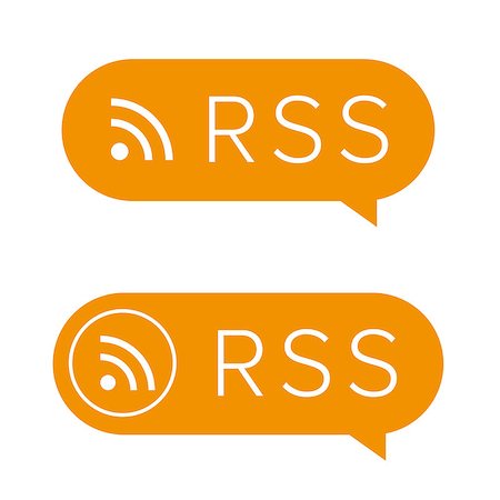 simsearch:400-04321465,k - RSS feed icon sign vector Stock Photo - Budget Royalty-Free & Subscription, Code: 400-08891167