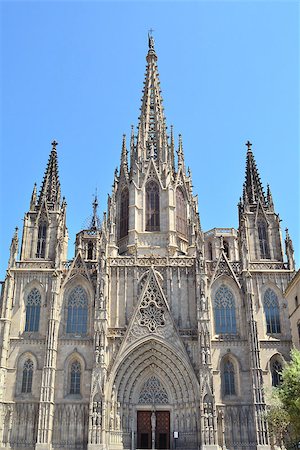 simsearch:855-08420570,k - Barcelona Cathedral Stock Photo - Budget Royalty-Free & Subscription, Code: 400-08891308