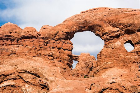 simsearch:400-08888052,k - Day photo of a Turret Arch. Arches National Park, Utah - USA Stock Photo - Budget Royalty-Free & Subscription, Code: 400-08892549