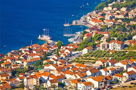 simsearch:400-07633210,k - Town of Bol coast aerial view, Island of Brac, Dalmatia, Croatia Stock Photo - Budget Royalty-Free & Subscription, Code: 400-08893454