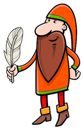 simsearch:400-07486756,k - Cartoon Illustration of Dwarf Fantasy or Fairy Tale Character Stock Photo - Budget Royalty-Free & Subscription, Code: 400-08917887
