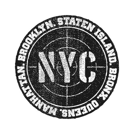 simsearch:400-08919868,k - Typography vintage tee print design. NYC. Vector illustration Foto de stock - Royalty-Free Super Valor e Assinatura, Número: 400-08918043