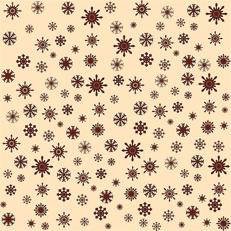 simsearch:400-06554049,k - Christmas snowflakes seamless background. New year vector illustration. Foto de stock - Royalty-Free Super Valor e Assinatura, Número: 400-08929634