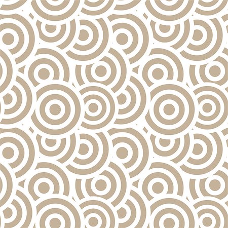 Japanese wave oriental seamless pattern. Asian style pattern with beige geometric shapes. Stock Photo - Budget Royalty-Free & Subscription, Code: 400-08934520