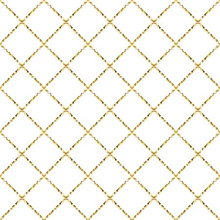 simsearch:400-09116224,k - Gold foil glitter line stripes white seamless pattern. Vector shimmer abstract texture. Sparkle shiny cells background. Fotografie stock - Microstock e Abbonamento, Codice: 400-08935268