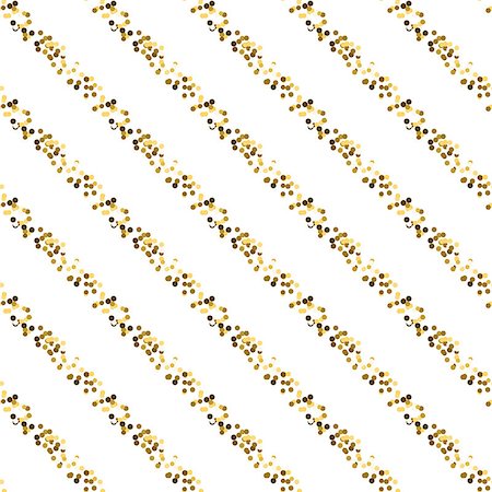 simsearch:400-09116224,k - Gold foil glitter line stripes white seamless pattern. Vector shimmer abstract oblique lines white texture. Sparkle shiny striped background. Fotografie stock - Microstock e Abbonamento, Codice: 400-08935272