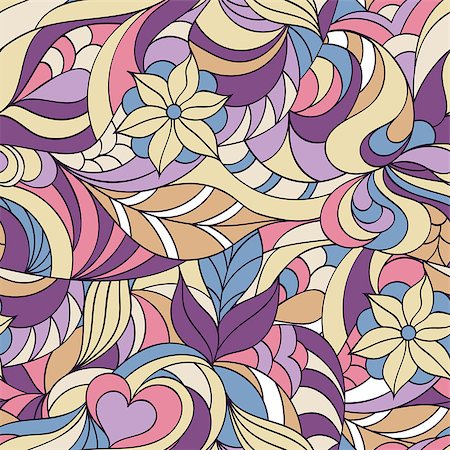 simsearch:400-07035440,k - Vector illustration of colorful abstract seamless pattern. Stockbilder - Microstock & Abonnement, Bildnummer: 400-08935294