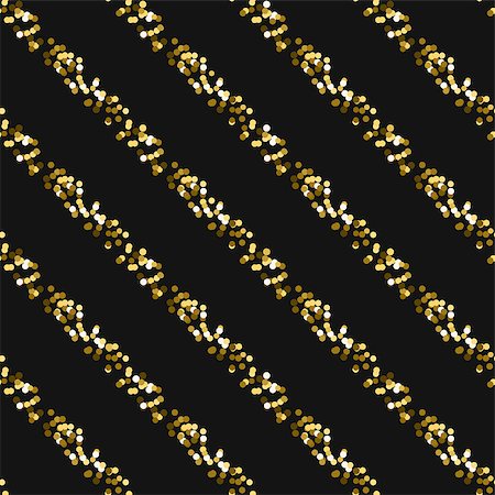 simsearch:400-09116224,k - Gold foil glitter line stripes dark seamless pattern. Vector shimmer abstract oblique lines grey texture. Sparkle shiny striped background. Fotografie stock - Microstock e Abbonamento, Codice: 400-08935587