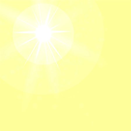 simsearch:400-04856663,k - Summer Sun on Yellow Sky Background. Sun Flare. Foto de stock - Super Valor sin royalties y Suscripción, Código: 400-08937203