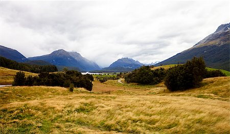 simsearch:879-09189955,k - Landscape Near Queenstown In New Zealand's South Island Photographie de stock - Aubaine LD & Abonnement, Code: 400-08938226