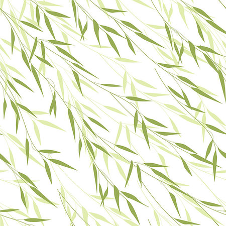 simsearch:400-09029281,k - Vector Illustration seamless pattern of bamboo green leaves Stockbilder - Microstock & Abonnement, Bildnummer: 400-08939364
