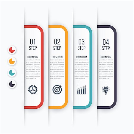 simsearch:400-09173301,k - Modern infographics options template with paper sheets, icons for 4 options. Vector. Can be used for web design and workflow layout Stockbilder - Microstock & Abonnement, Bildnummer: 400-08930209