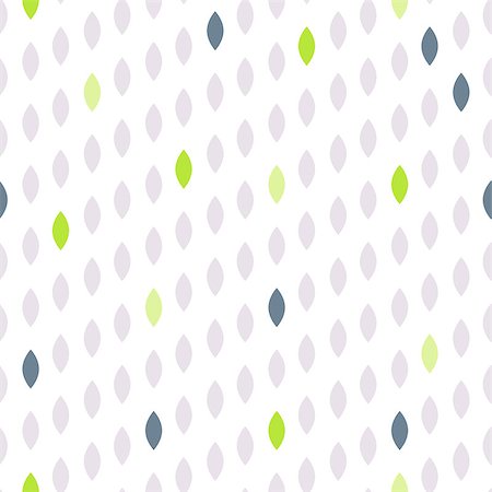 simsearch:400-09116224,k - Simple drop polka dot shape green accents seamless pattern. Vector geometric row background. Polkadot pattern. Dotted scandinavian ornament. Fotografie stock - Microstock e Abbonamento, Codice: 400-08930447
