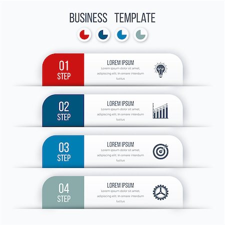 simsearch:400-09173301,k - Modern infographics options template with paper sheets, icons for 4 options. Vector. Can be used for web design and workflow layout Stockbilder - Microstock & Abonnement, Bildnummer: 400-08931278