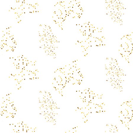 Gold glitter small placer seamless pattern. Shimmer vector white background. Stock Photo - Budget Royalty-Free & Subscription, Code: 400-08932220