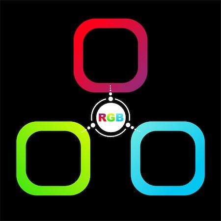 simsearch:400-04362378,k - Color system of the RGB vector background Stock Photo - Budget Royalty-Free & Subscription, Code: 400-08933089