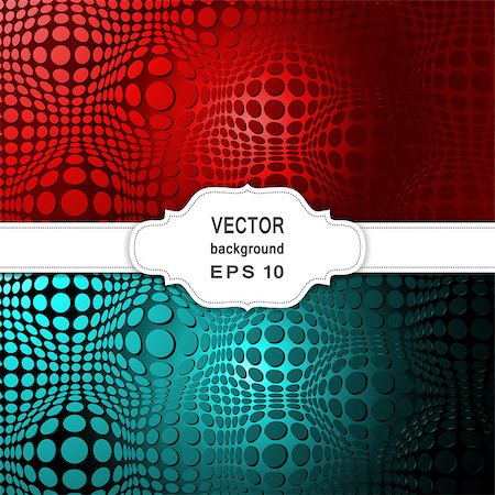 simsearch:400-08672921,k - Set of Abstract Halftone Backgrounds. Vector Illustration. Stock Photo - Budget Royalty-Free & Subscription, Code: 400-08954151