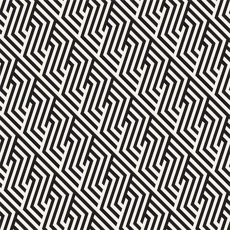simsearch:400-09045512,k - Repeating Slanted Stripes Modern Texture. Simple Regular Background. Monochrome Geometric Seamless Pattern. Foto de stock - Super Valor sin royalties y Suscripción, Código: 400-08955326