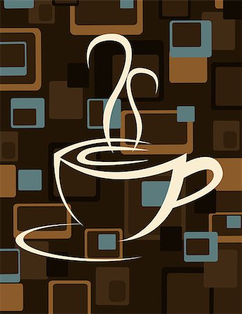 simsearch:400-08978724,k - Coffee cup icon vector illustration Photographie de stock - Aubaine LD & Abonnement, Code: 400-08955508