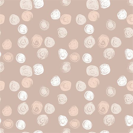 simsearch:400-05359793,k - Seamless pattern with hand drawn grunge circles. Ink vector illustration. Hand drawn ornament for wrapping paper. Stock Photo - Budget Royalty-Free & Subscription, Code: 400-08955680