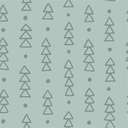 drawn baby - Seamless hand drawn geometric tribal pattern with triangles. Vector navajo design illustration. Stock Photo - Budget Royalty-Free & Subscription, Code: 400-08956113