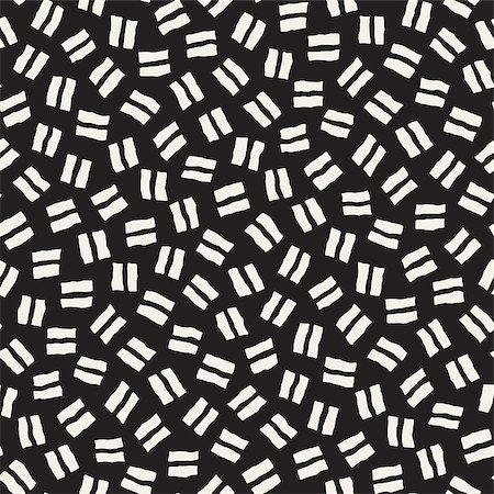 simsearch:400-08403491,k - Vector Seamless Pattern. Abstract Background With Scattered Geometric Shapes. Monochrome Hand Drawn Texture Foto de stock - Super Valor sin royalties y Suscripción, Código: 400-08957004