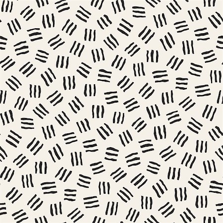simsearch:400-08403491,k - Vector Seamless Pattern. Abstract Background With Scattered Geometric Shapes. Monochrome Hand Drawn Texture Foto de stock - Super Valor sin royalties y Suscripción, Código: 400-08957007