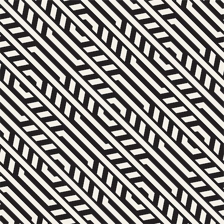 simsearch:400-09045556,k - Vector Seamless Pattern. Modern Geometric Texture. Repeating Lattice Abstract Background. Linear Grid From Striped Hexagonal Elements. Stockbilder - Microstock & Abonnement, Bildnummer: 400-08957023