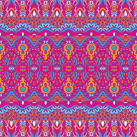 simsearch:400-08997727,k - ethnic tribal festive pattern for fabric. Abstract geometric colorful seamless pattern ornamental. Mexican design Photographie de stock - Aubaine LD & Abonnement, Code: 400-08957574