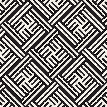 simsearch:400-09050623,k - Seamless Vector Pattern. Abstract Geometric Background. Linear  Grid Structure. Elegant Stripes Lattice Fotografie stock - Microstock e Abbonamento, Codice: 400-08957762
