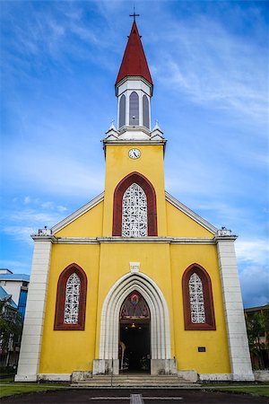 simsearch:400-09223812,k - Cathedral of Our Lady of the Immaculate Conception of Papeete, Tahiti island, french Polynesia Stock Photo - Budget Royalty-Free & Subscription, Code: 400-08958281