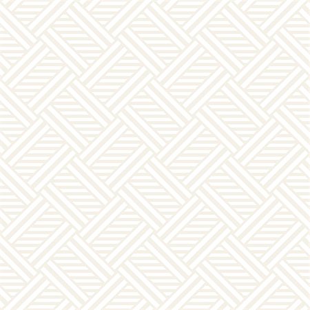 simsearch:400-08415945,k - Vector Seamless Pattern. Modern Stylish Interlacing Lines Texture. Geometric Striped Ornament. Subtle Linear Braids Stockbilder - Microstock & Abonnement, Bildnummer: 400-08958624