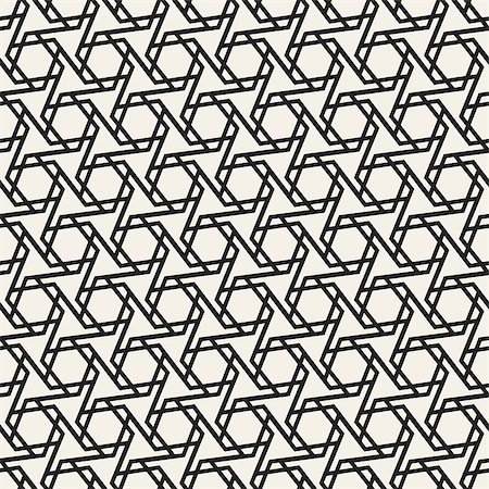 simsearch:400-08415945,k - Vector Seamless Line Grid Pattern. Abstract Geometric Background Design. Stylish Lattice Texture Stockbilder - Microstock & Abonnement, Bildnummer: 400-08959994