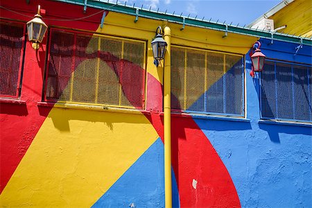 famous architecture in argentina - Colorful houses in Caminito, Buenos Aires, Argentina Stock Photo - Budget Royalty-Free & Subscription, Code: 400-08964869