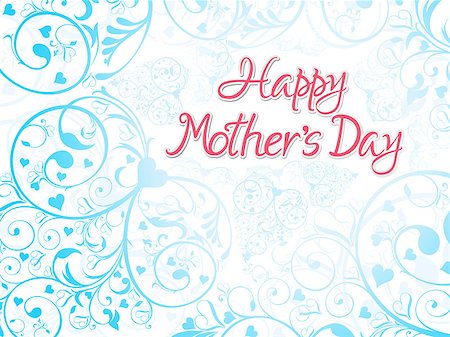 simsearch:400-09142201,k - abstract artistic mothers day background with floral background vector illustratioin Stock Photo - Budget Royalty-Free & Subscription, Code: 400-08965669