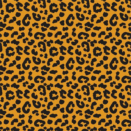 simsearch:400-08931239,k - Leopard skin seamless pattern. African animals concept endless background, repeating texture. Vector illustration Stock Photo - Budget Royalty-Free & Subscription, Code: 400-08966528