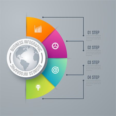 simsearch:400-07423002,k - Design infographic template 4 steps, can be used for workflow layout, diagram, number options, graphic or website layout. Stock Photo - Budget Royalty-Free & Subscription, Code: 400-08967944