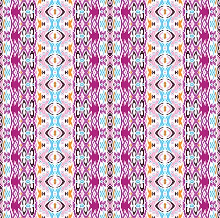 simsearch:400-08616384,k - abstract ethnic vintage seamless pattern tribal background Stockbilder - Microstock & Abonnement, Bildnummer: 400-08968161