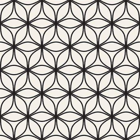 simsearch:400-08415945,k - Vector Seamless Geometric Pattern. Abstract Geometric Background Design. Stylish Lattice Texture Stockbilder - Microstock & Abonnement, Bildnummer: 400-08960007