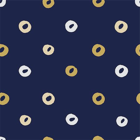 pattern how to draw casual clothes - Seamless modern dark blue doodle circle texture made with dry brush and ink. Vector illustration. Stock Photo - Budget Royalty-Free & Subscription, Code: 400-08960990