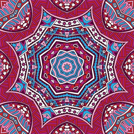 simsearch:400-08997727,k - Abstract Tribal vintage ethnic seamless pattern ornamental Photographie de stock - Aubaine LD & Abonnement, Code: 400-08961465