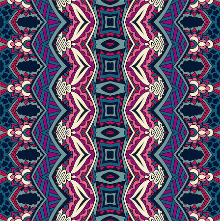 simsearch:400-08997727,k - ethnic tribal festive pattern for surface . Abstract geometric colorful seamless pattern ornamental. Mexican design. striped fabric in ethnic style Photographie de stock - Aubaine LD & Abonnement, Code: 400-08961486