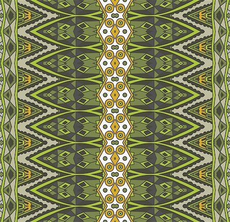 simsearch:400-08997727,k - ethnic pattern for fabric. Abstract geometric horizontal striped vintage seamless pattern ornamental. Photographie de stock - Aubaine LD & Abonnement, Code: 400-08961491