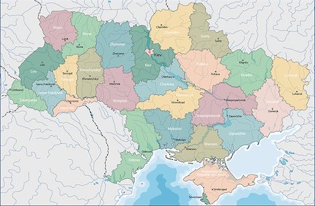 simsearch:400-08053114,k - Ukraine is a sovereign state in Eastern Europe. Stock Photo - Budget Royalty-Free & Subscription, Code: 400-08962127